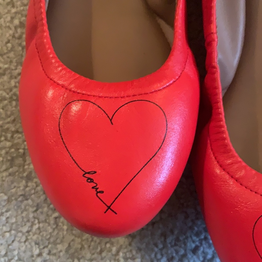 Ellen Degeneres Love shoes- Valentines shoes Red
